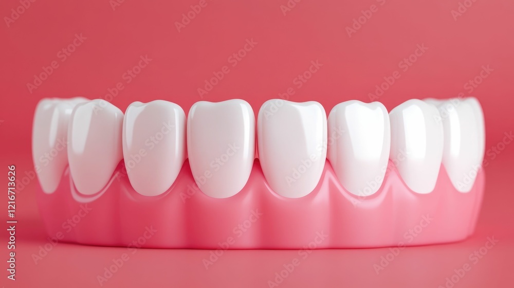Fototapeta premium Oral Care Advice for Managing Gum Pain and Preventing Irritation Expert Solutions for Maintaining Dental Health and Wellness