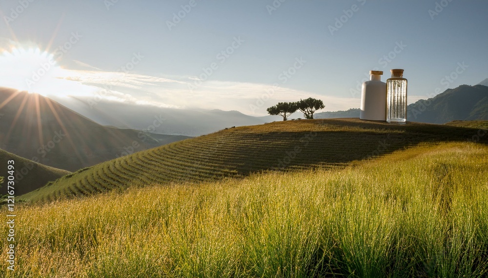 Fototapeta premium Simplicity and Sophistication The Essence of Minimalistic Design