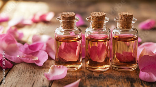Petals used for extracting fragrant essence in natural perfume production processes