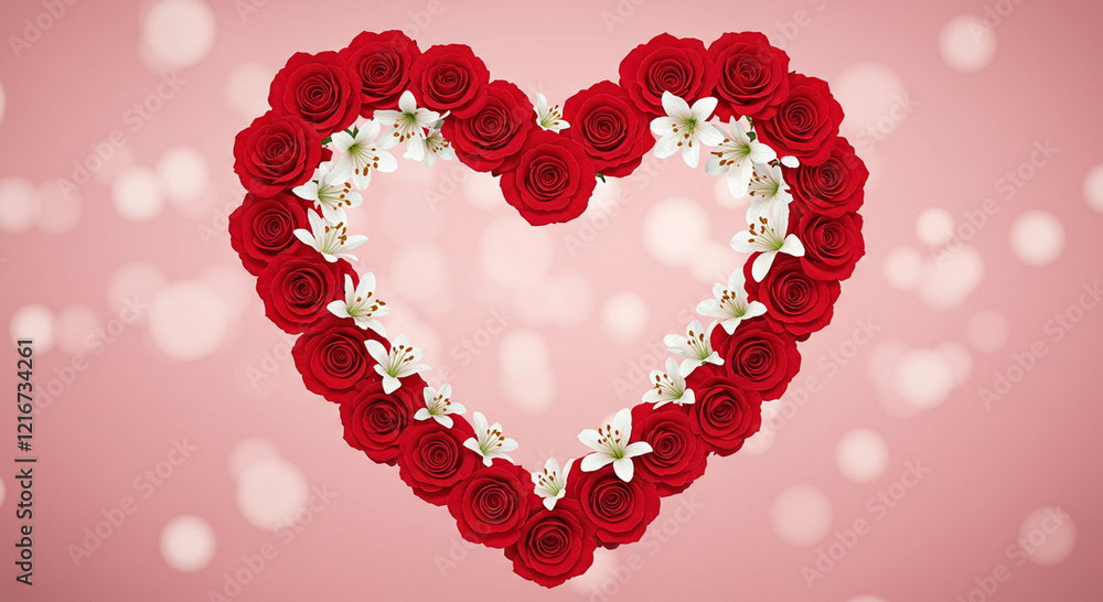 Obraz premium Valentine's day background