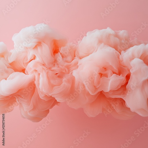 Dreamscape Cloud Visions Abstract Pink Gradient and Ethereal Textures for Creative Digital Marketing and Contemporary Art Installations