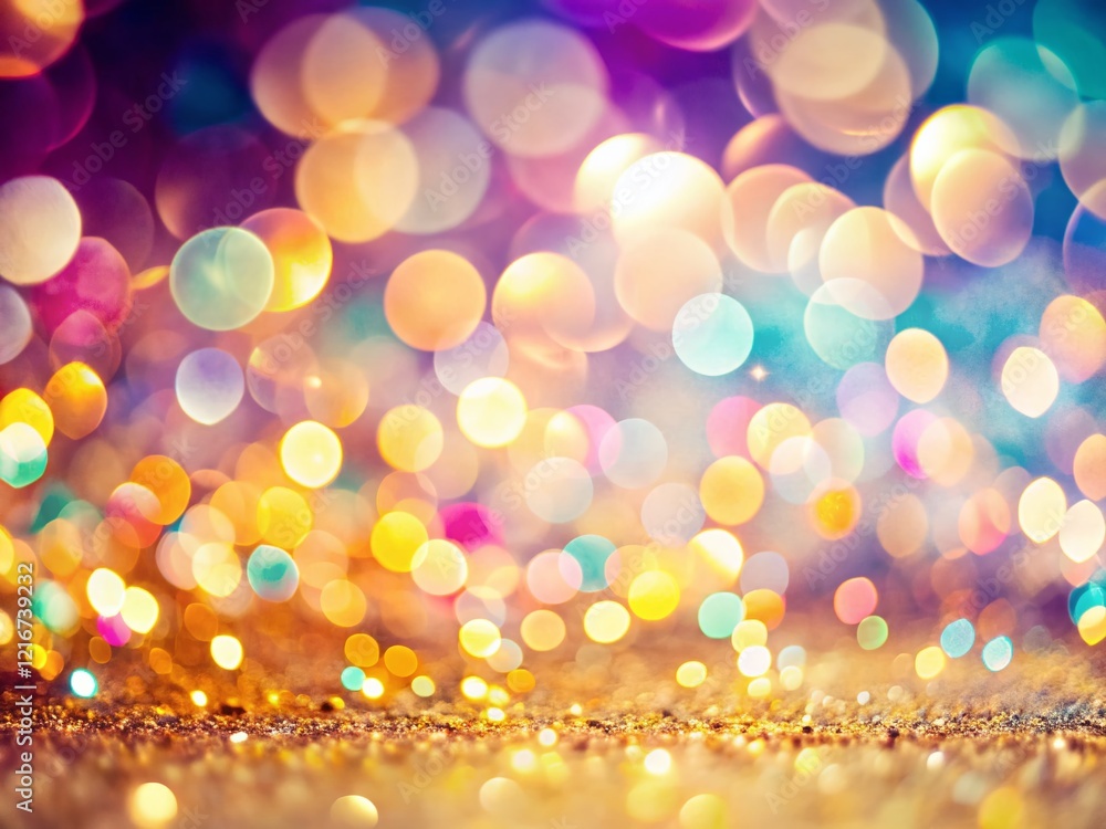 Abstract Bokeh Lights on White Background - Soft Focus Sparkle Effect Abstract Bokeh Lights on White Background - Soft Focus Sparkle Effect