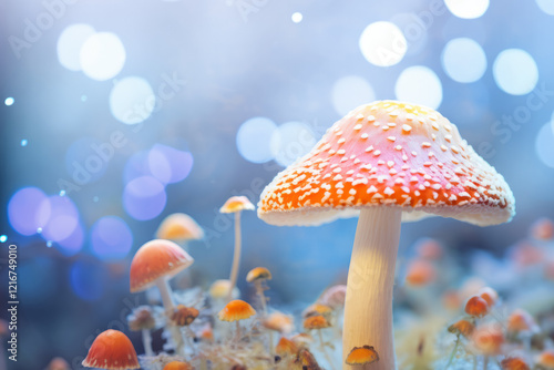 Wallpaper Mural Mushroom Forest Nature Serene Tranquil Peaceful Torontodigital.ca