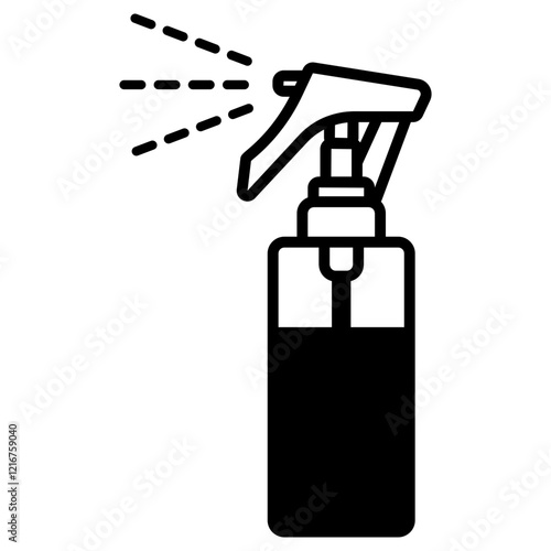 화장품 스프레이 용기 아이콘