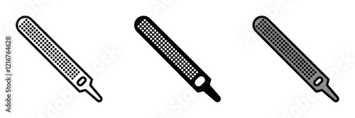 Rasp is a coarse tool used for shaping wood, metal, or other materials by filing away excess material.