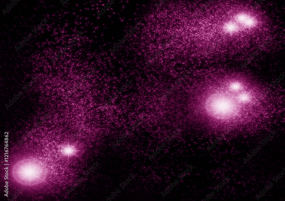 galaxy in a free space.