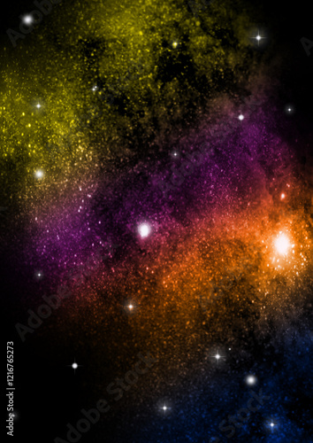 Wallpaper Mural galaxy in a free space. Torontodigital.ca