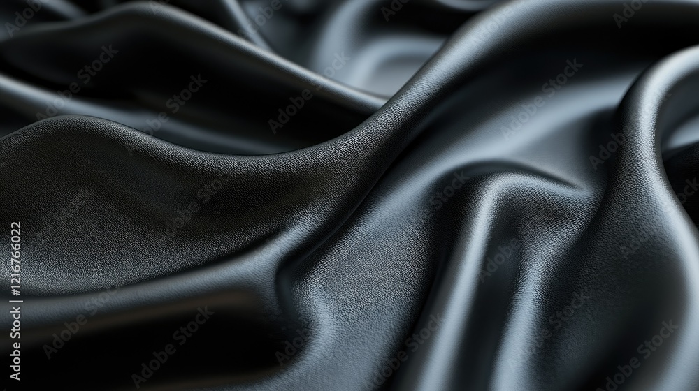 Obraz premium Fine leather texture in close-up, featuring smooth and subtle grain for a sophisticated appearance.6