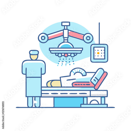 surgery room icon, surgery room vector illustration-simple illustration of surgery room, perfect for surgery room logos and icons