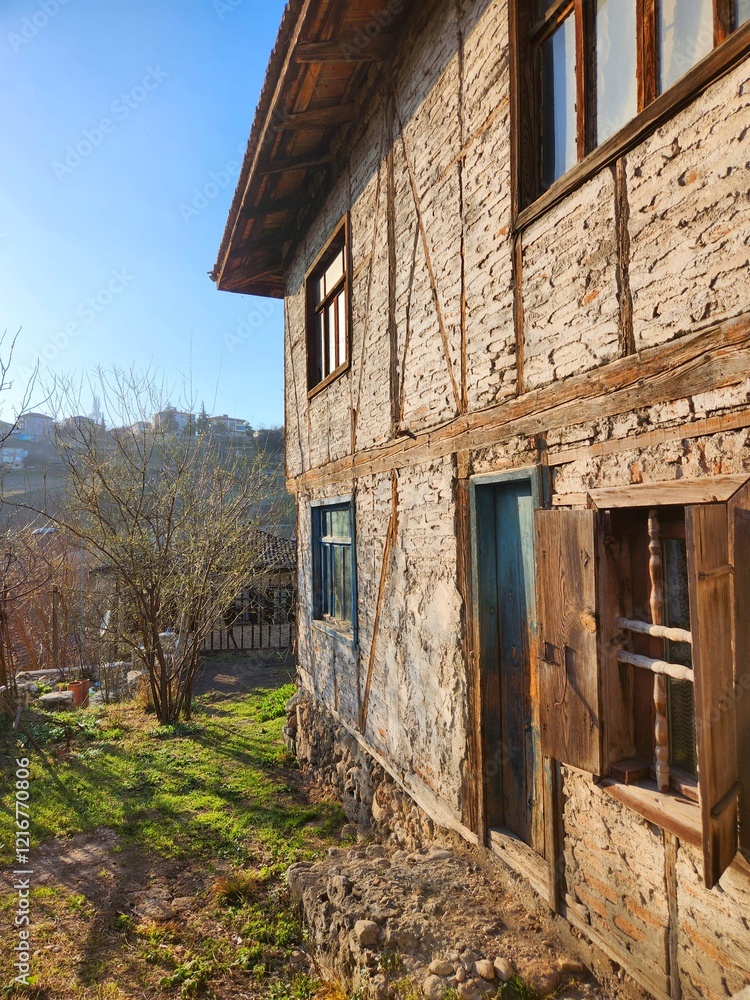 Obraz premium Old traditional house in Safranbolu, Türkiye