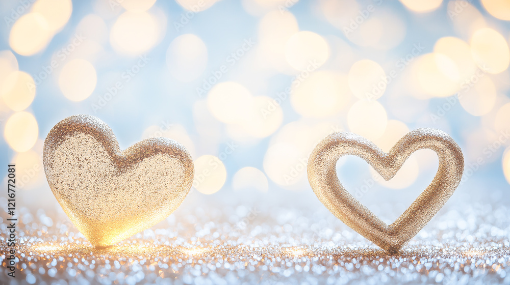 Festive background with hearts, blurred hearts. design background Festive background with hearts, blurred hearts. design background