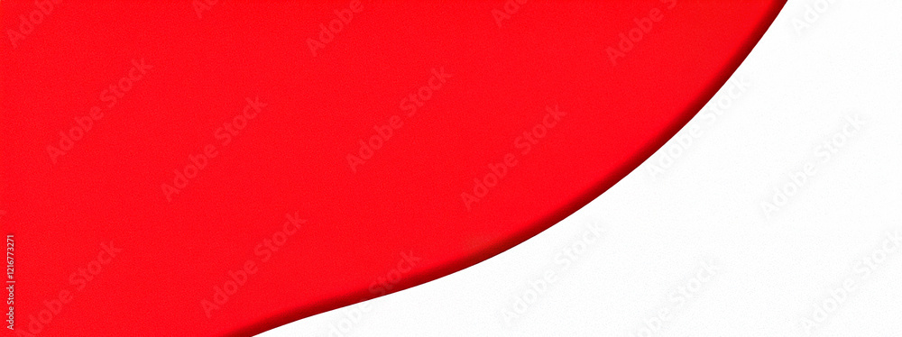 Minimalistic banner or header, background with a flowing red and white wave design perfect for modern layouts, branding, or promotional materials Minimalistic banner or header, background with a flowing red and white wave design perfect for modern layouts, branding, or promotional materials