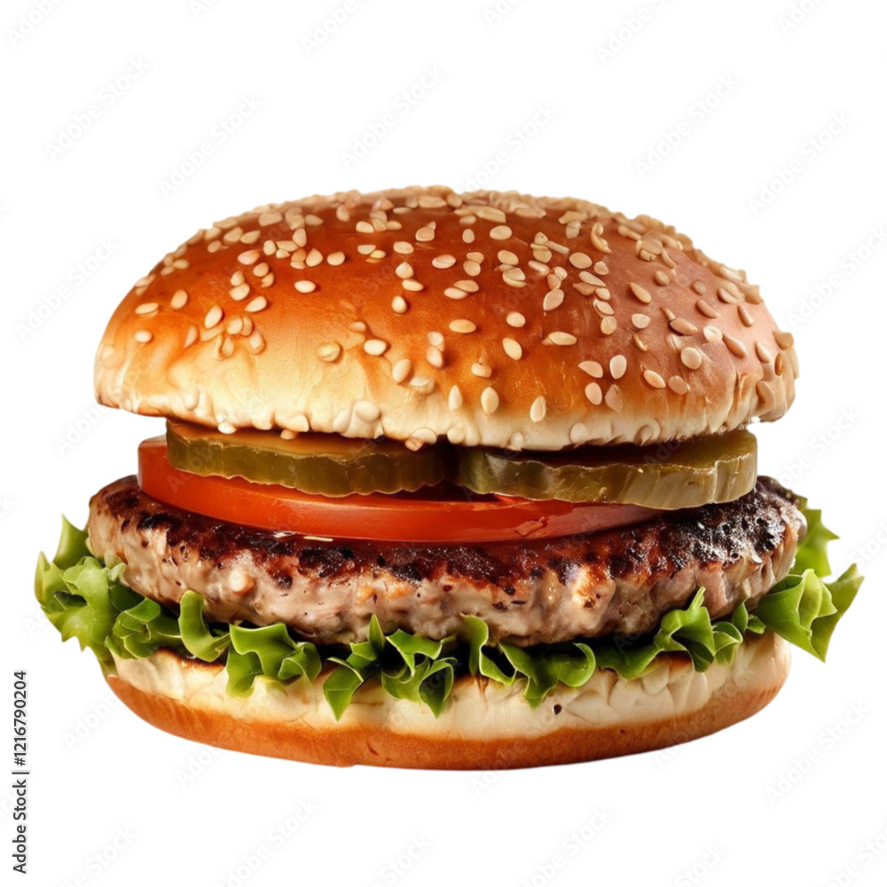 hamburger isolated hamburger isolated