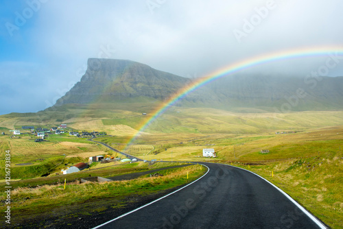 Scenic Route 45 - Faroe Islands photo