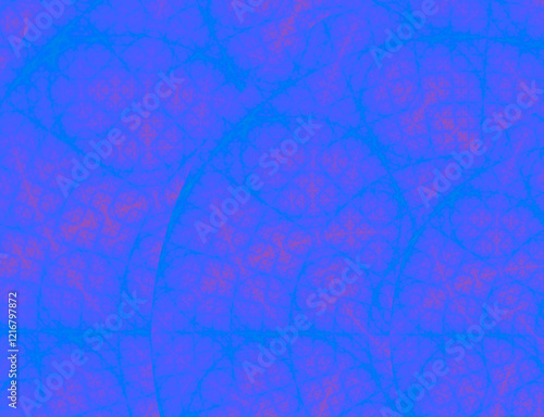 Background illustration with blue spots on blue background photo