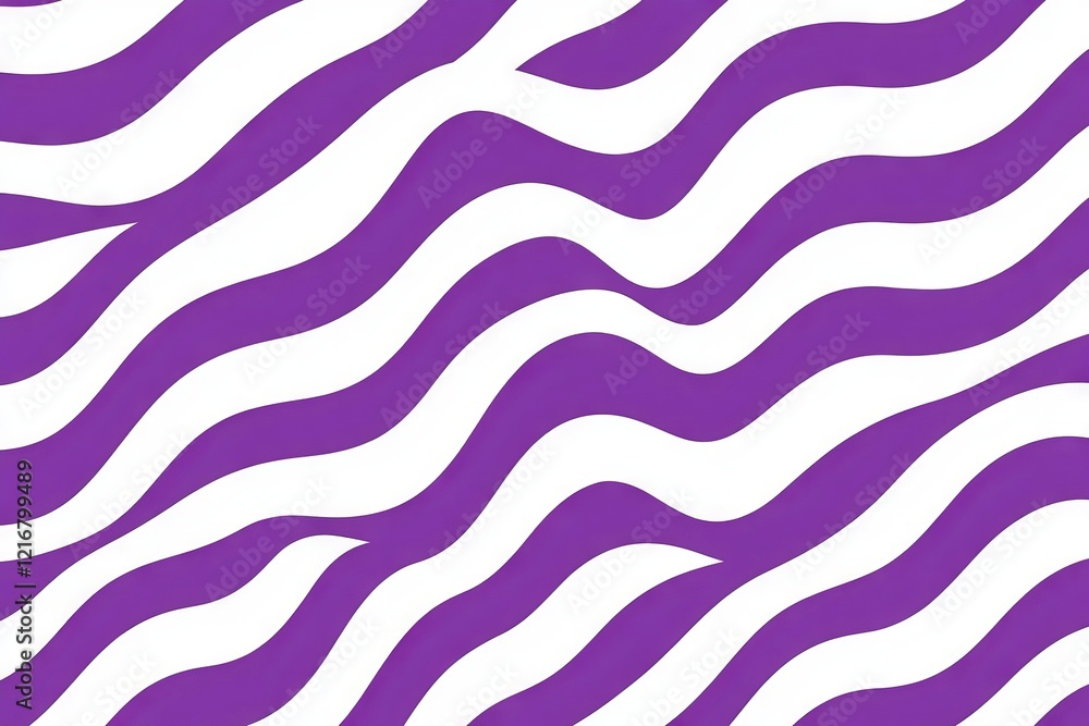 Obraz premium A purple and white striped background