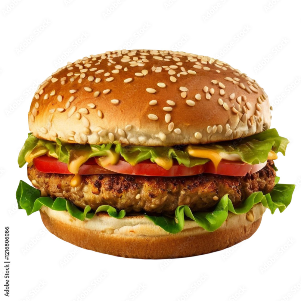 hamburger isolated hamburger isolated