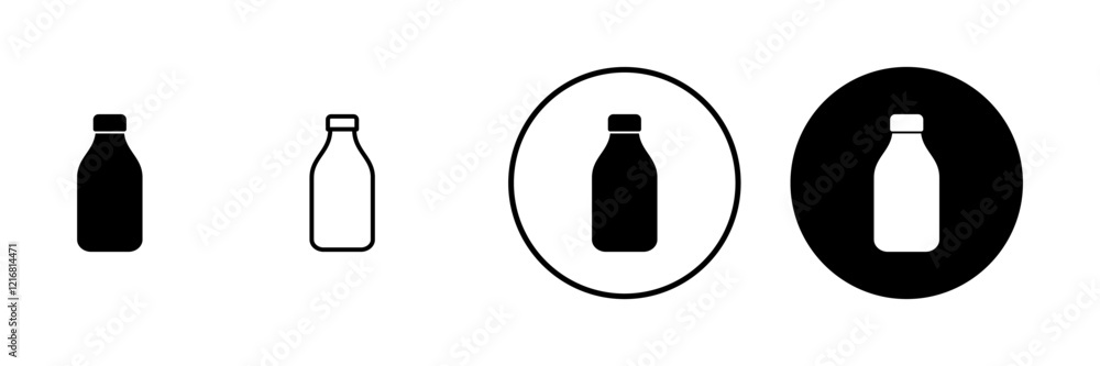 Bottle icon vector. bottle sign and symbol Bottle icon vector. bottle sign and symbol