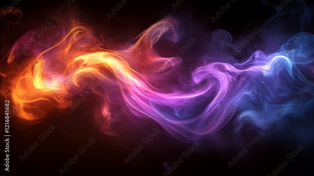 radiant neon wave composition with purple and cyan streaks swirling elegantly in a minimalist style. radiant neon wave composition with purple and cyan streaks swirling elegantly in a minimalist style.