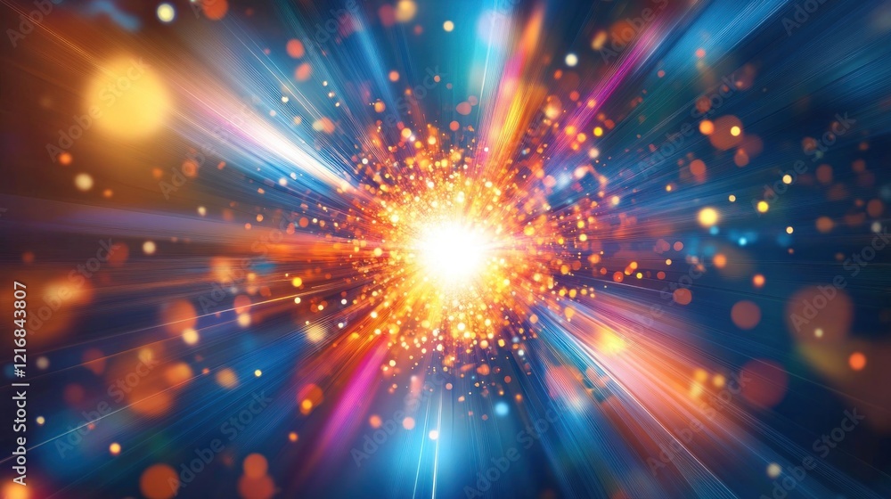 Abstract Explosion of Light Abstract Explosion of Light