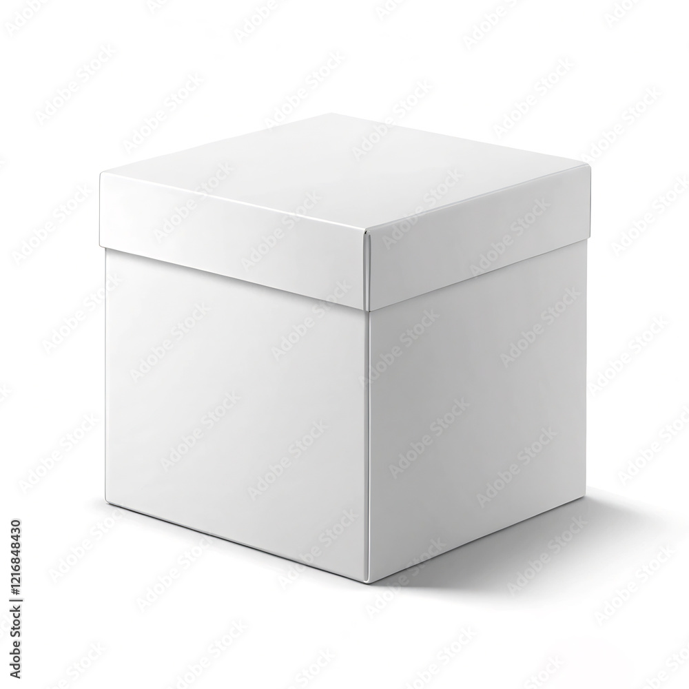 white box isolated on white white box isolated on white
