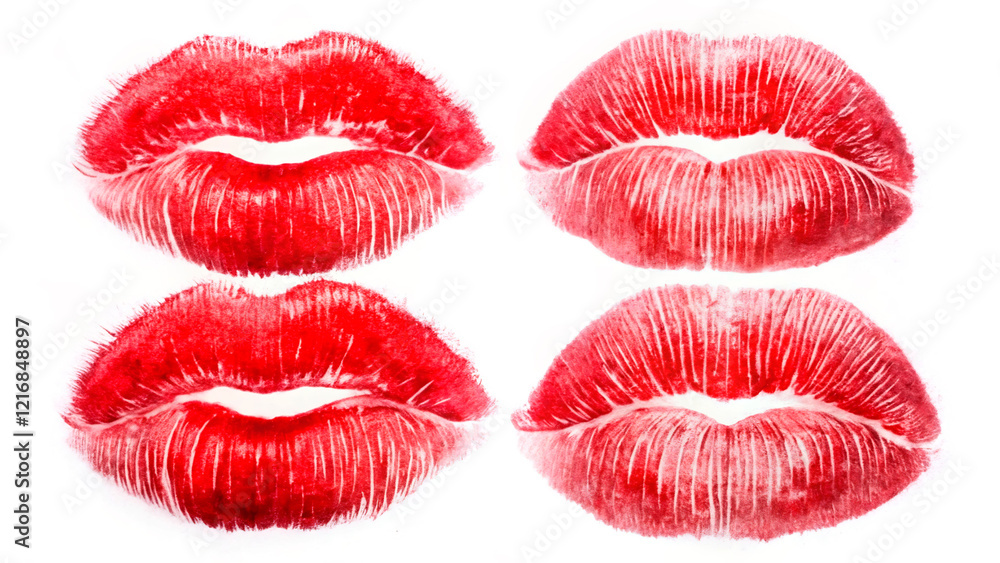 set of lips set of lips