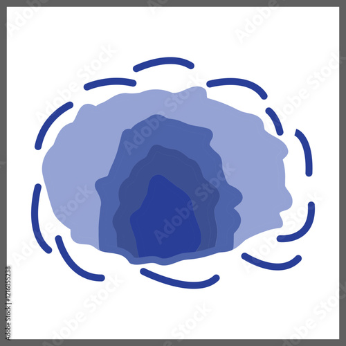 OpenPit Mine Icon Design