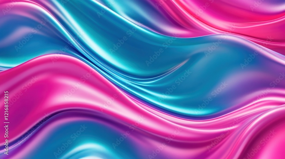 Naklejka premium Abstract Swirling Colors