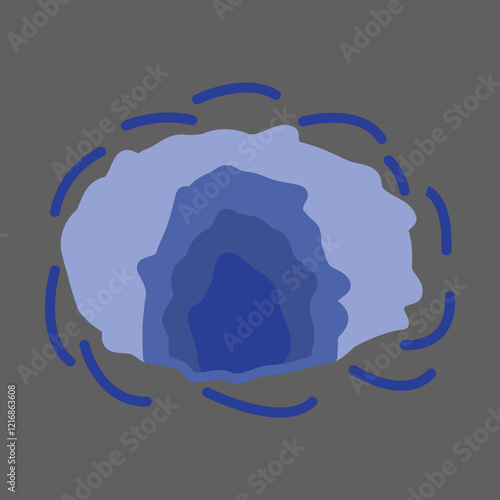 OpenPit Mine Icon Design