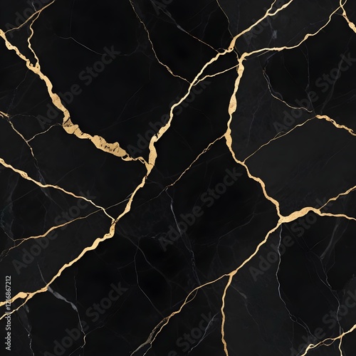 Marble texture with metallic veins