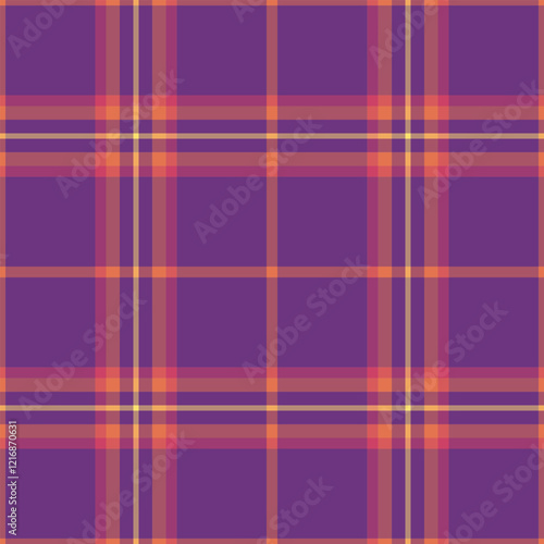 Sophisticated tartan design for textiles, perfect for upscale fa