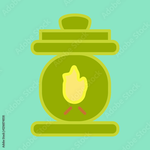 Smelting Furnace Icon Design