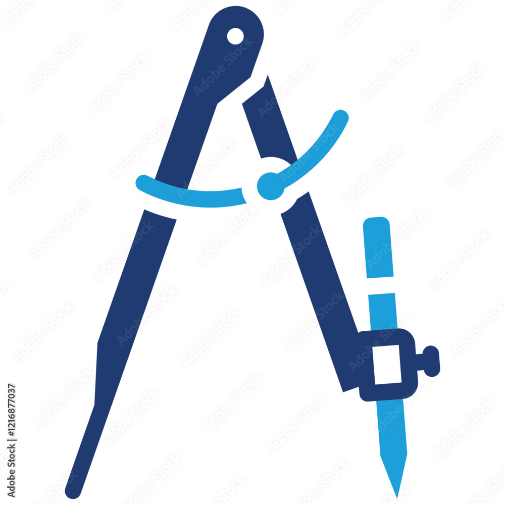 Drafting Compass Icon Drafting Compass Icon