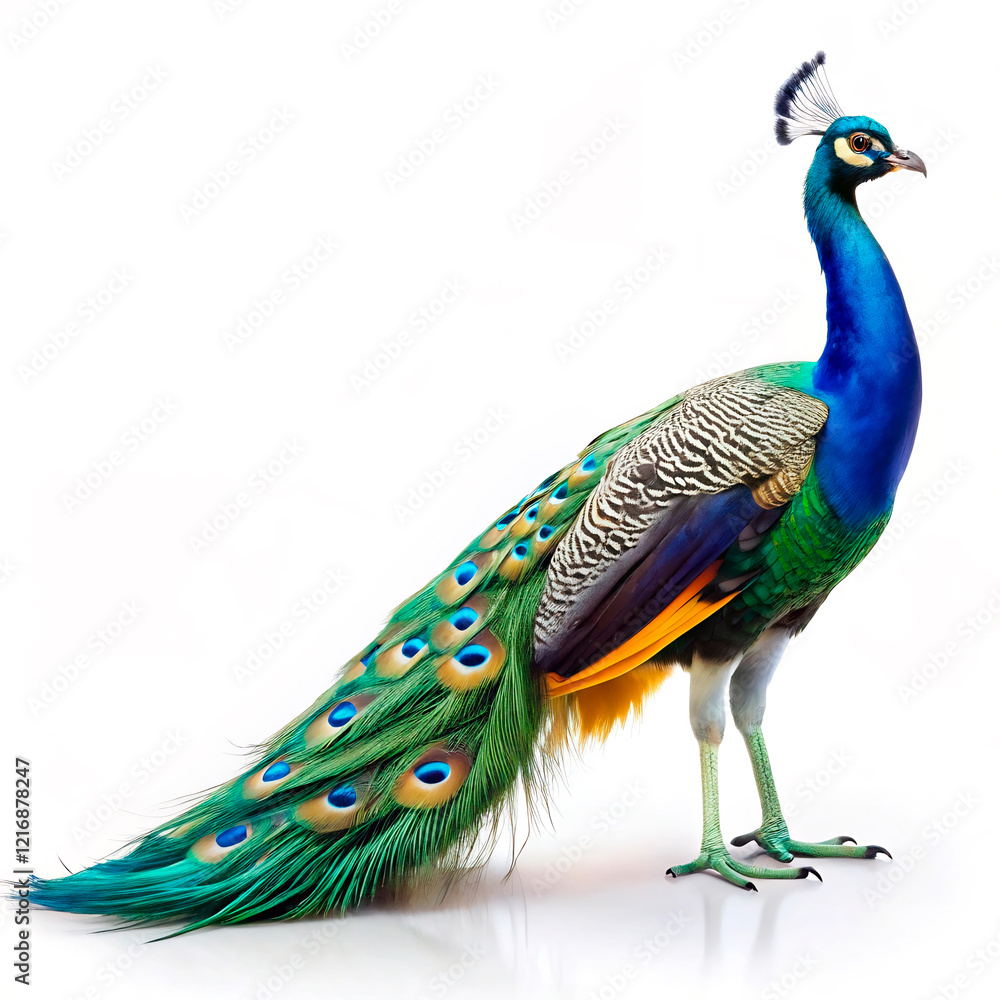 Obraz premium peacock with feathers