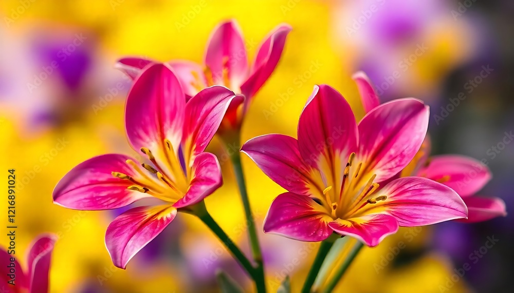 Naklejka premium purple crocus flowers