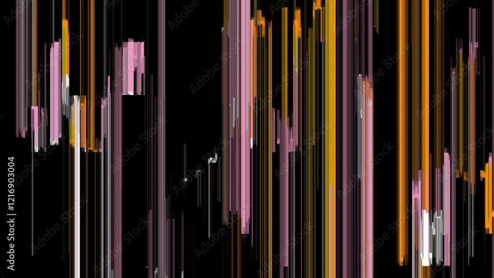 Colorful abstract lines animation video on black background Colorful abstract lines animation video on black background