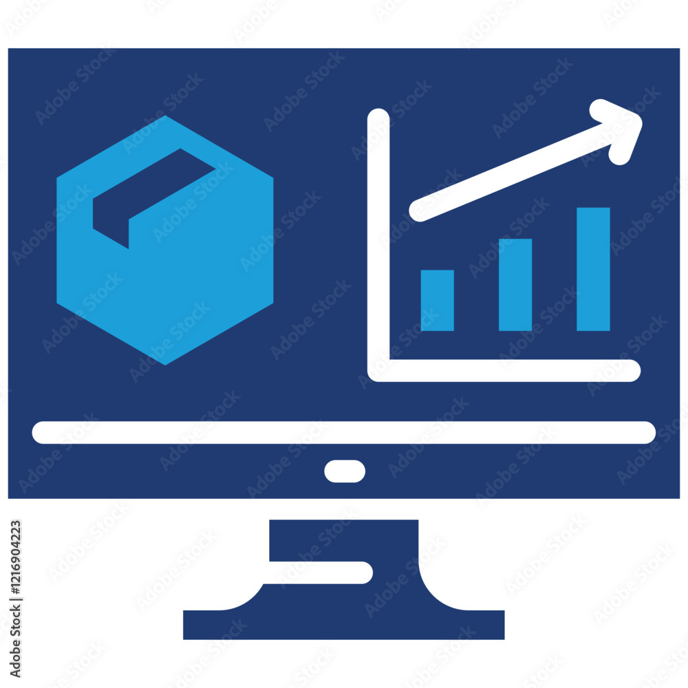 Obraz premium Product Analysis Icon