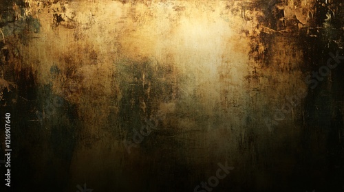 Rustic textured backdrop in muted golden-brown tones photo