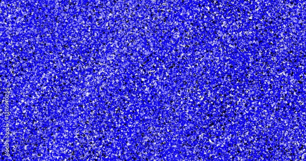 Bright blue background with white and black flecks that resemble the texture of marble chips. Bright blue background with white and black flecks that resemble the texture of marble chips.