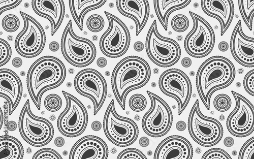 Paisley image, delicate tranquility. Motif lovely to old contemporary. Trend western of herb henna.