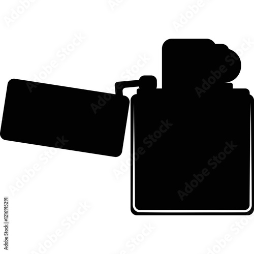 Simple vector icon lighter