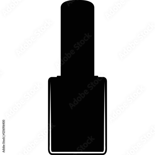 Simple vector icon nail polish