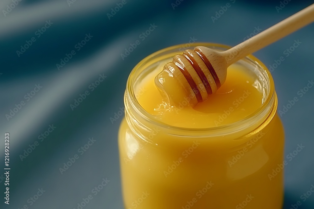 Honey in a Jar, Golden Deliciousness Honey in a Jar, Golden Deliciousness