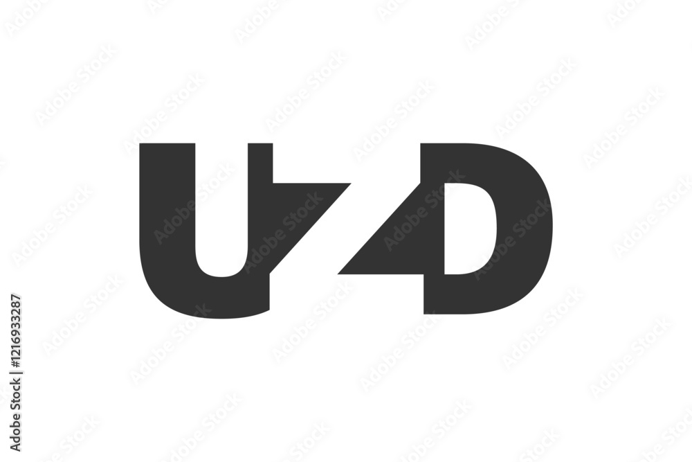 UZD logo design. Initial letter U Z D bold font style for tech startups, consulting, corporate branding. Creative company name, headlines typography identity, trendy logotype. UZD logo design. Initial letter U Z D bold font style for tech startups, consulting, corporate branding. Creative company name, headlines typography identity, trendy logotype.