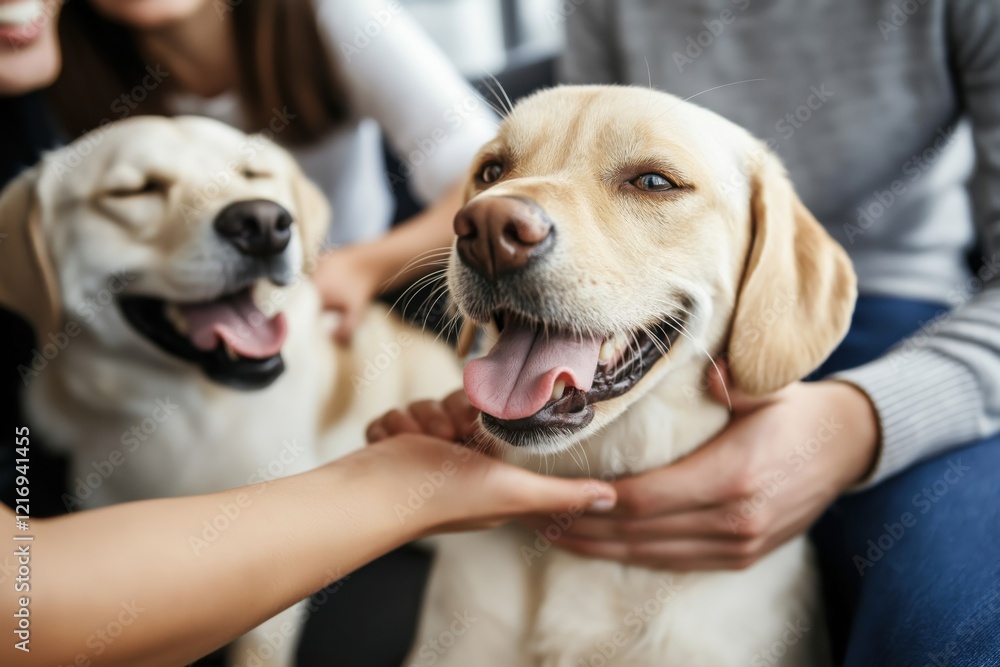 Man enjoys quality time with his pets, an old cat and dog, on a cozy sofa, sharing affection in a warm domestic setting Man enjoys quality time with his pets, an old cat and dog, on a cozy sofa, sharing affection in a warm domestic setting