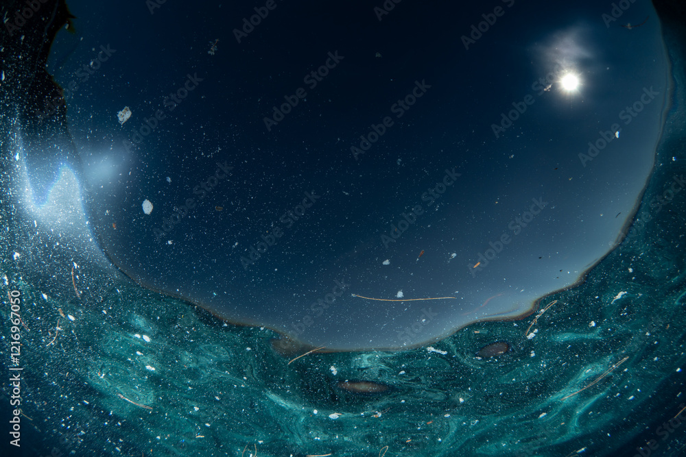 Obraz premium 夕暮れの海 小笠原 父島