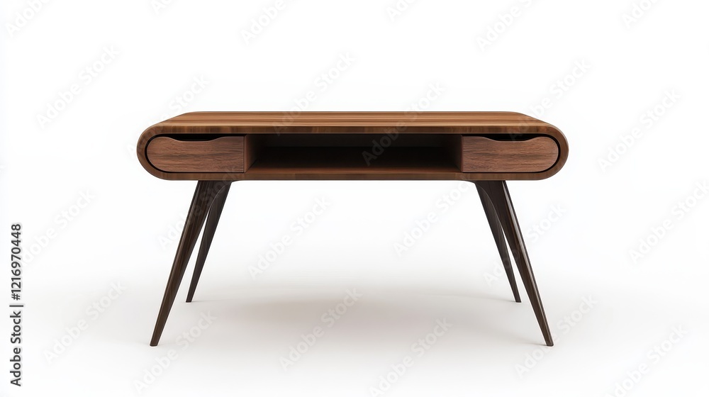 Modern Wooden Desk with Minimalist Design Modern Wooden Desk with Minimalist Design