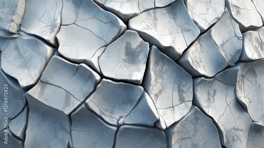 Detailed abstract texture of cracked and fragmented stone surface Detailed abstract texture of cracked and fragmented stone surface