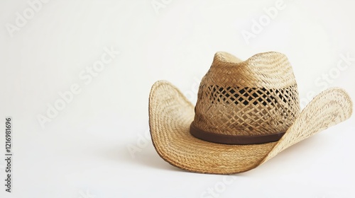 Cowboy hat on a white background photo