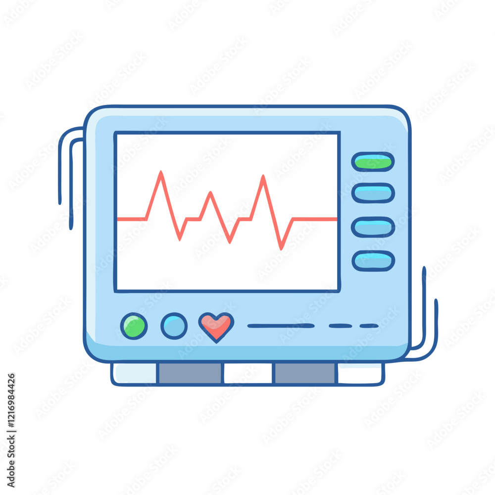 ecg machine icon, ecg machine vector illustration-simple illustration of ecg machine, perfect for ecg machine logos and icons ecg machine icon, ecg machine vector illustration-simple illustration of ecg machine, perfect for ecg machine logos and icons